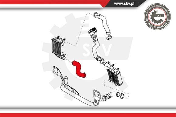 Charge Air Hose 24SKV112 - image 3