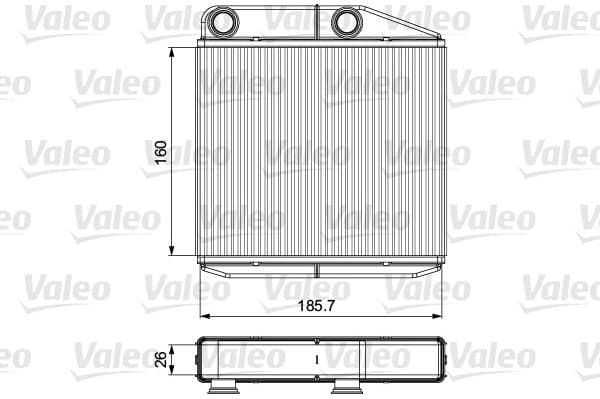 Heat Exchanger, interior heating 811502