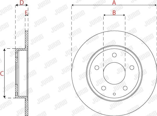 Brake Disc COAT+ 563286JC - image 2