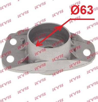 Shock absorber mounting rear SM9709