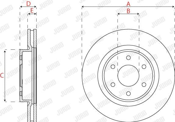 Brake Disc COAT+ 563290JC - image 2