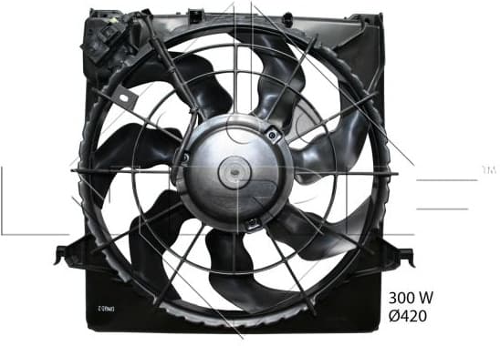 Fan, engine cooling 47730