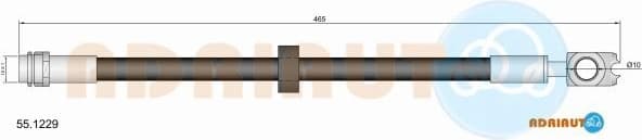 Brake hose front 55.1229