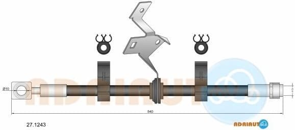 Brake Hose 27.1243