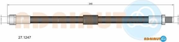 Brake hose rear 27.1247
