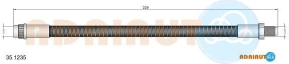 Brake Hose 35.1235