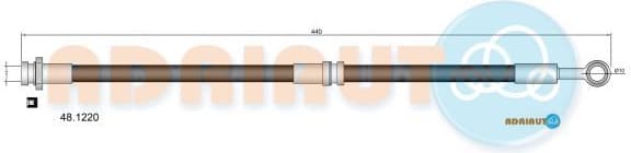 Brake Hose 48.1220