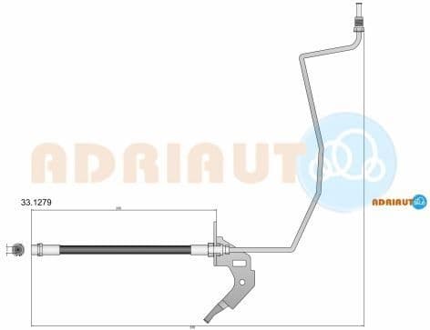 Brake Hose 33.1279