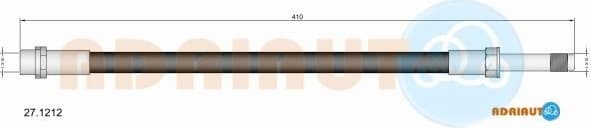 Brake hose front-rear 27.1212