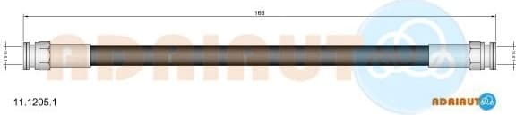 Brake Hose 11.1205.1