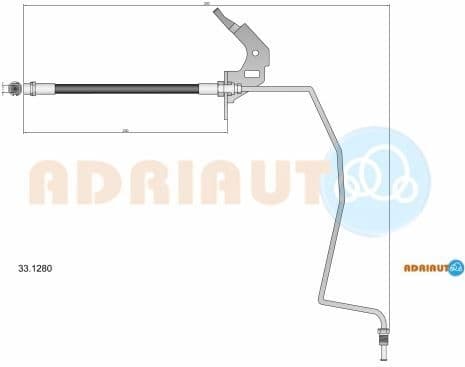 Brake Hose 33.1280