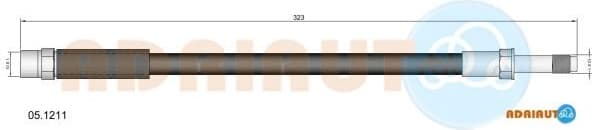 Brake hose rear 05.1211