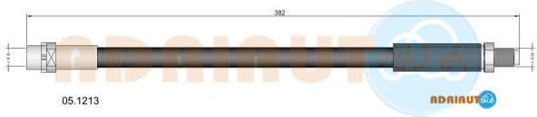 Brake hose front 05.1213