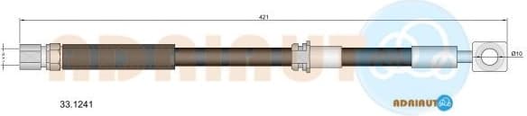 Brake Hose 33.1241