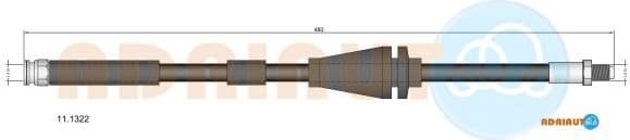 Brake Hose 11.1322