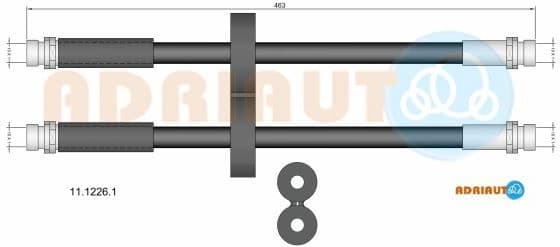 Brake Hose 11.1226.1