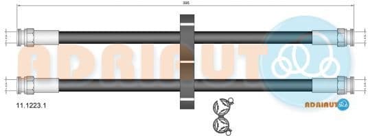 Brake Hose 11.1223.1