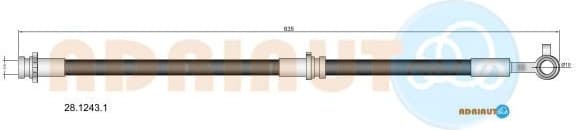 Brake Hose 28.1243.1