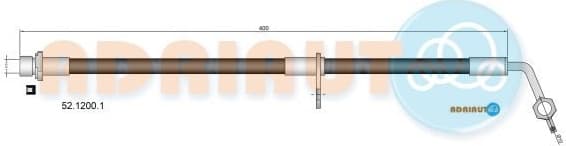 Brake Hose 52.1200.1