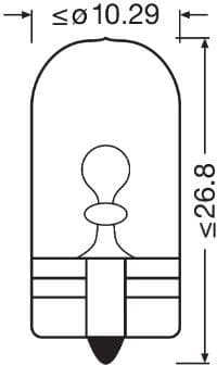 Osram Bulbs W5W COOL BLUE INTENSE kmpl. (2vnt) - 2825CBN-02B - image 3