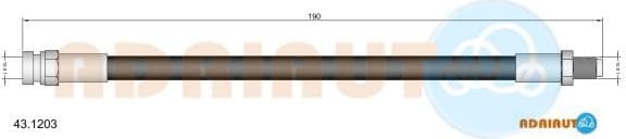 Brake Hose 43.1203