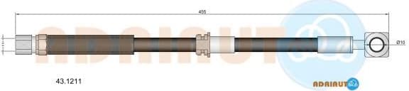 Brake Hose 43.1211