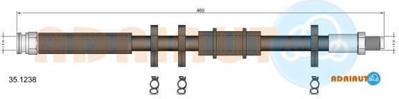 Brake Hose 35.1238