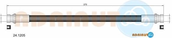 Brake Hose 24.1205