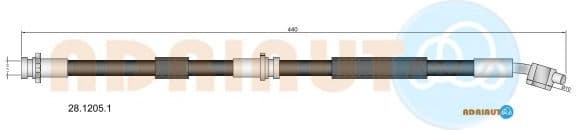 Brake Hose 28.1205.1