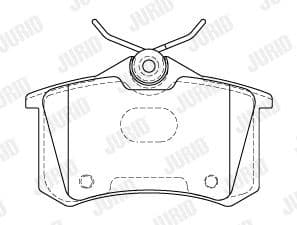 Brake Pad Set, disc brake 573847J
