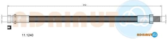 Brake Hose 11.1240