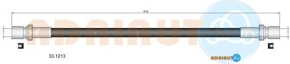 Brake Hose 33.1213