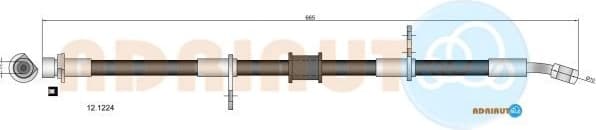 Brake Hose 12.1224