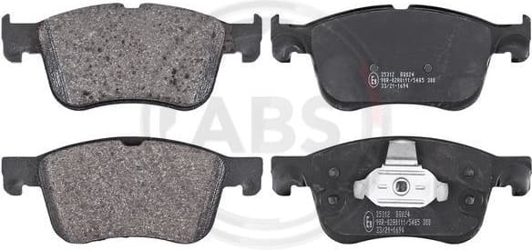 Brake Pad Set, disc brake 35312