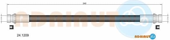 Brake Hose 24.1209