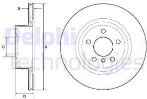 Brake Disc BG4644C