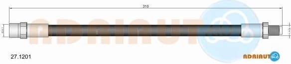 Brake hose rear 27.1201