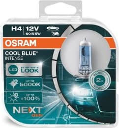 Osram Bulbs H4 12V CoolBlue Intense NextGen kompl. 2vnt - Autoera