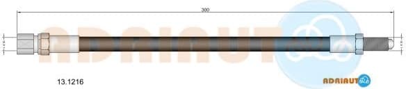Brake Hose 13.1216