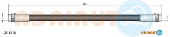 Brake Hose 35.1218