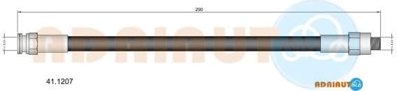 Brake Hose 41.1207