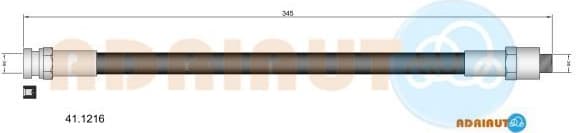 Brake Hose 41.1216