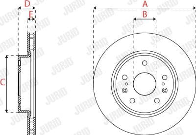 Brake Disc COAT+ 563279JC - image 2