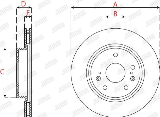 Brake Disc COAT+ 563279JC - image 3