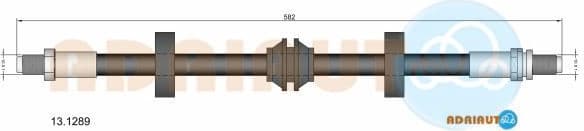 Brake Hose 13.1289