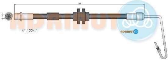 Brake Hose 41.1224.1