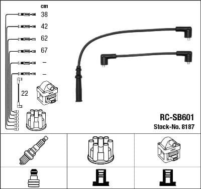 Ignition Cable Kit RC-SB601