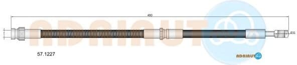 Brake Hose 57.1227