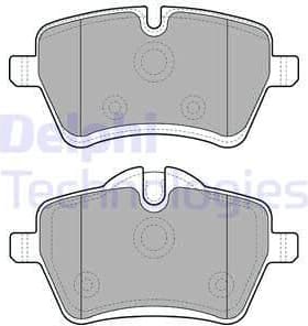 Brake Pad Set, disc brake LP1985