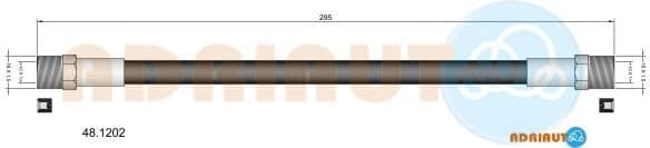 Brake Hose 48.1202